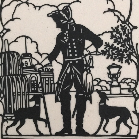 🔥ON SALE🔥Man & Dog 💖 Handmade PaperCut Silhouette Scherenschnitte - Picture 2 of 6